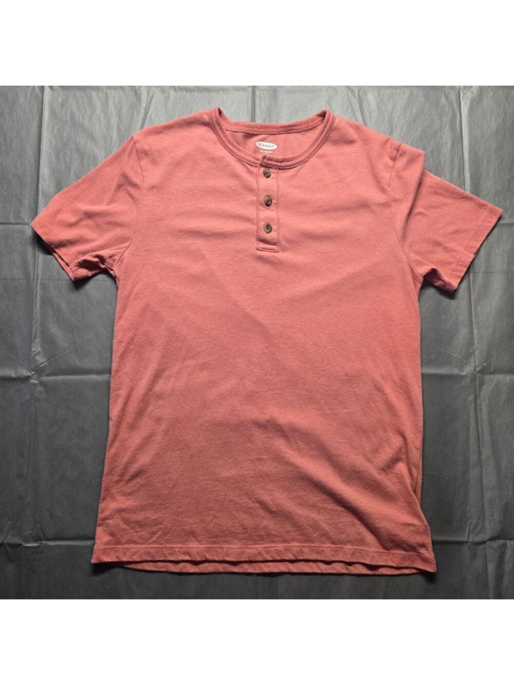Old Navy Soft-Washed Henley T-Shirt Mens Sz S